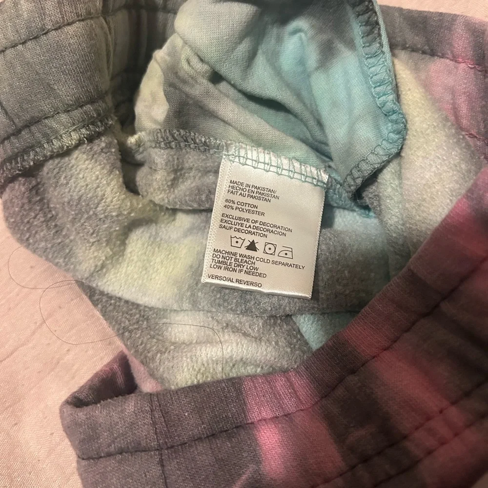 Colorful Tie-Dye Kids Joggers